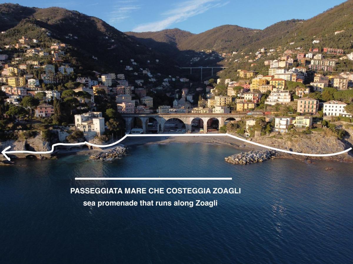 شقة La Terrazza Sul Mare زواليي المظهر الخارجي الصورة